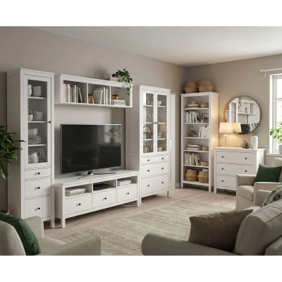Гостиная Сага, белый. Комплект №2_1