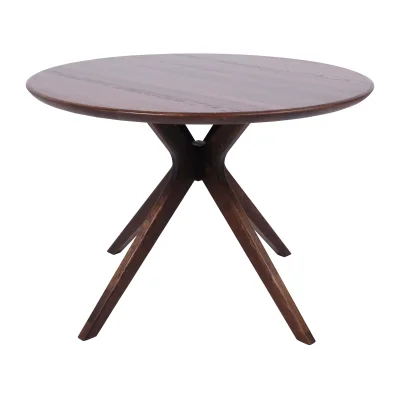 Стол ОКСФОРД, d1100*760, дуб натуральный/покрытие рич_10