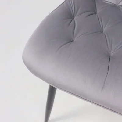 Стул ASTRA, 2, светло-серый велюр HLR-20/черный_12