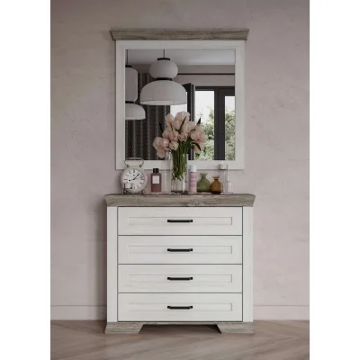 Н.м. "MARSELLE" зеркало LUS/98, к.Ясень снежный+Дуб сонома темный/ф.Ясень снежный+Дуб сонома темный_4