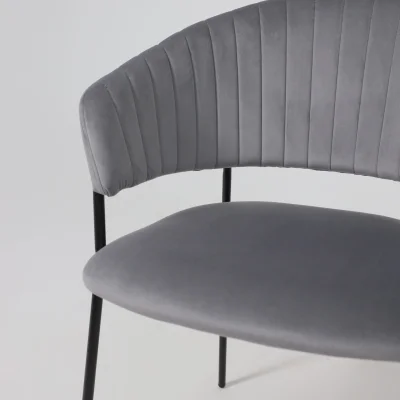 Стул AV 433, темно-серый бархат H-15/черный_13