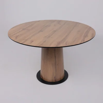 Стол AV 1317, HPL+МДФ, нераздвижной 1200 Дуб Вотан/черный_8