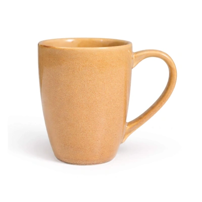 Кружка OPALUS, фарфор, пшеничный, 300мл фотография