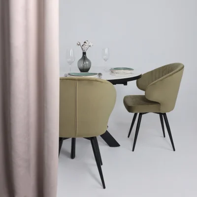 Стул ROB-R1 360, d12 OLIVE LUX\черный_3