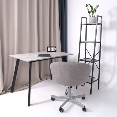 Кресло поворотное ELENA, ткань, серый_14