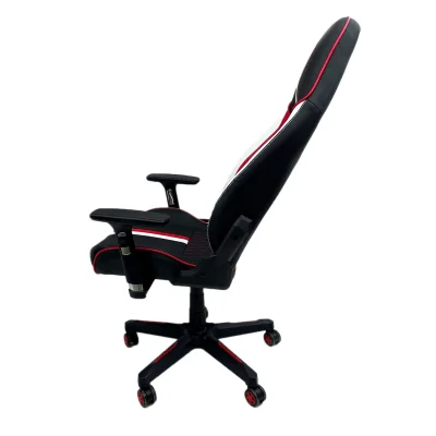 Кресло поворотное BOLID, ECO, черный/белый/красный_6