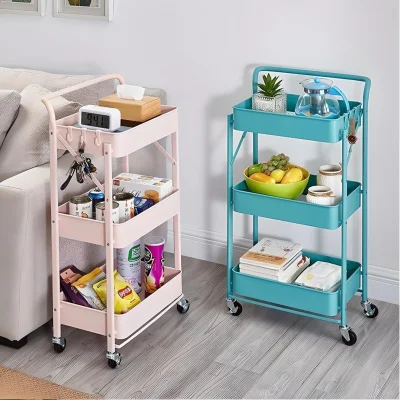 Этажерка NIKA, розовая_11