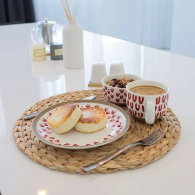 Чашка LOVE PRINT, керамика, красный принт, 14*10*7,6см_13