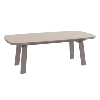 Стол PANAMA SLIDE-230, раздвижной 230(310)*115, BAYONA IVORY PREMIUM CER/Капучино фотография