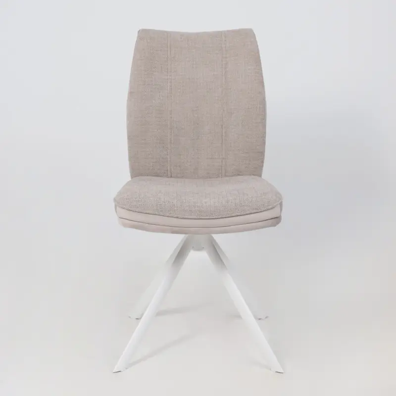 Стул SMART-R 360, g05 GREY BEIGE шенилл LUX - d07 PEARL GREY LUX\белый_preview_5