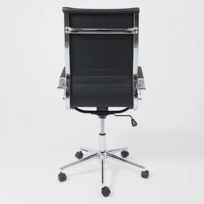 Кресло поворотное EVELIN, экокожа, черный_6