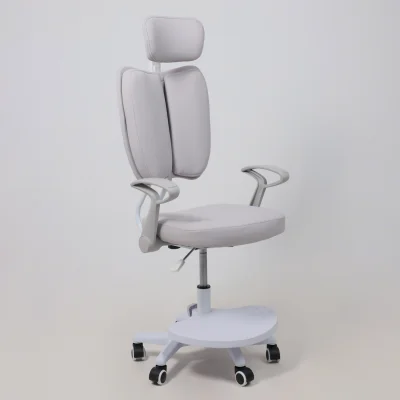 Кресло поворотное TWINS, ткань, cерый_14