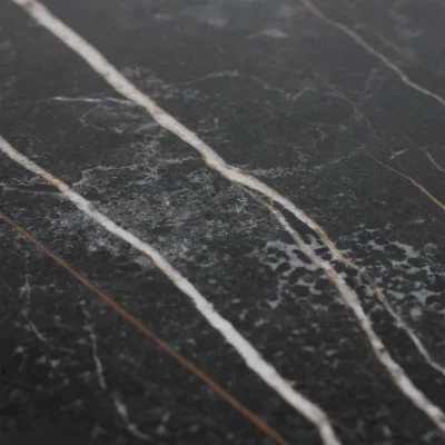 Стол РАУНД,керамика 2 кат. Д 1100, Камень черный Wacom pulido/ Черный матовый_14