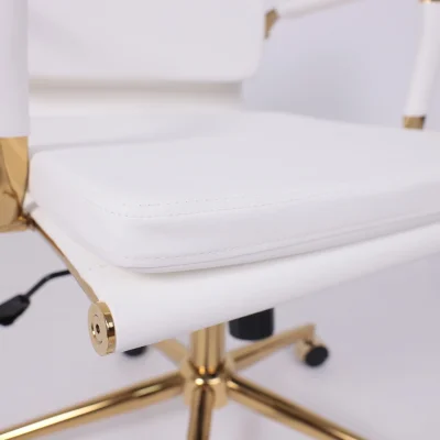 Кресло рабочее INDIGO, LB белый/золотой_9