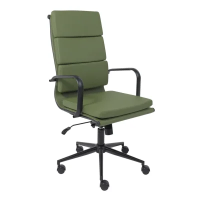 Кресло рабочее INDIGO, зеленый/черный фотография