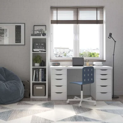 Стол письменный Ингар 2/55, белый, 1400*750*550_2