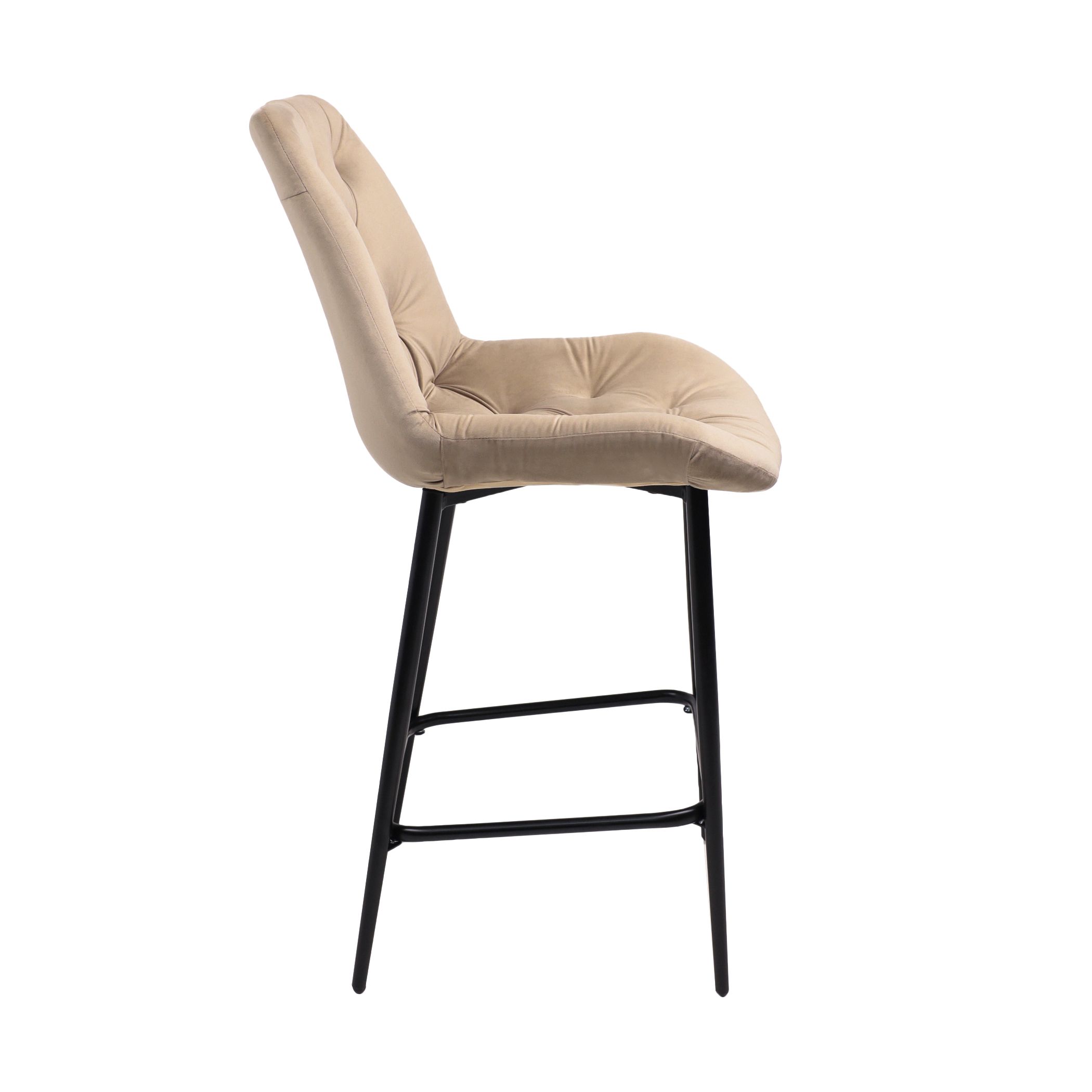 Стул AV 435, полубарный, капучино бархат H-65/черный_preview_11