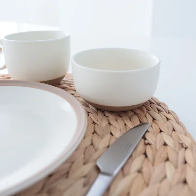 Миска-Боул SAND EDGE, керамика, белый, d20.2*8.3см_14