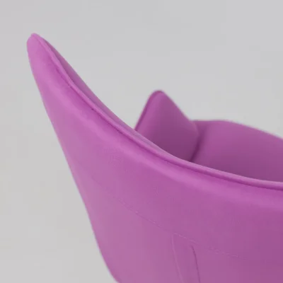 Кресло поворотное BELLA chrome, Velluto 41, велюр/фиолетовый_17