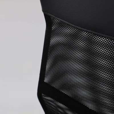 Кресло поворотное ALLISON, экокожа/сетка, черный+сетка-чёрный_7