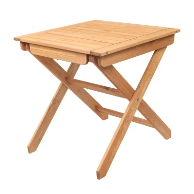 Стол раскладной 70*70см DYATEL, сосна (цвет дуб) фотография