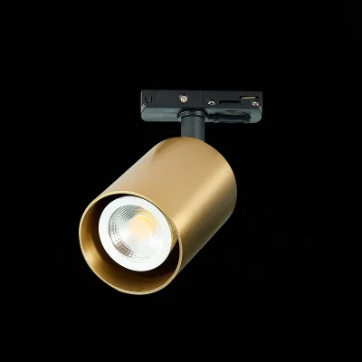 Св-к трек. Золотистый GU10 1*50W  IP20 L100xW70xH172 220V Без ламп BASE_7