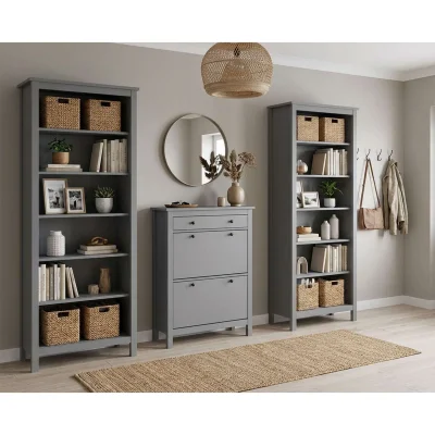 Прихожая Сага, серый. Комплект №3_2