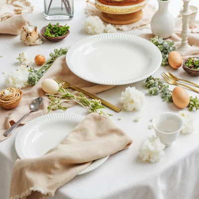 Блюдо глубокое MULIN, керамика, белый, d21*4см_9