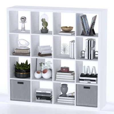 Стеллаж ФОРА 16  146х146х38см, белый_3