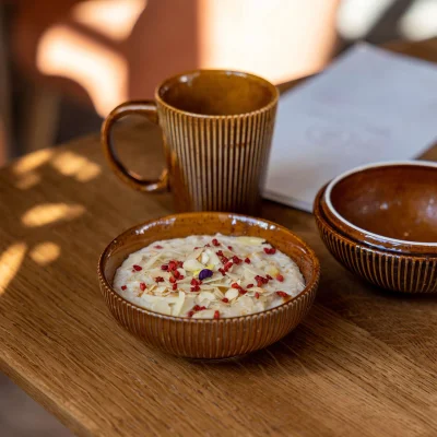 Кружка AURORA, фарфор, каштановый, 250мл_5