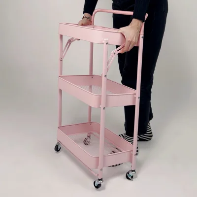 Этажерка NIKA, розовая_25
