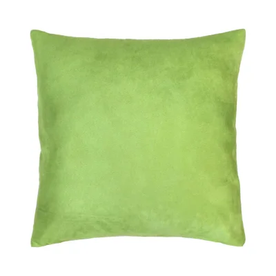 Подушка декоративная МАТЕХ ALCANTARA 47*47*15. Цвет фисташковый, арт. 31-864 фотография