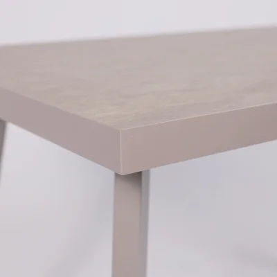 Стол BORG-120, раздвижной 120(160)х80, Бежевый камень-HPL/Капучино_8