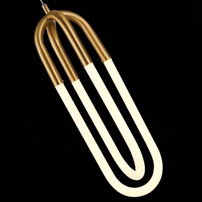 Подвес ST-Luce Латунь/Латунь, Белый LED 2*14W 3000K MOFISTO_7