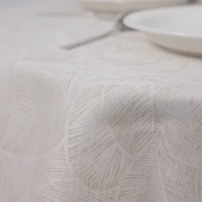 Скатерть грязеотталкивающая, 145*120см, листея 2679, лен 010101 фотография