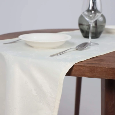 Дорожка, 45*150см, лютики 2660, сливочный 11-0510_1