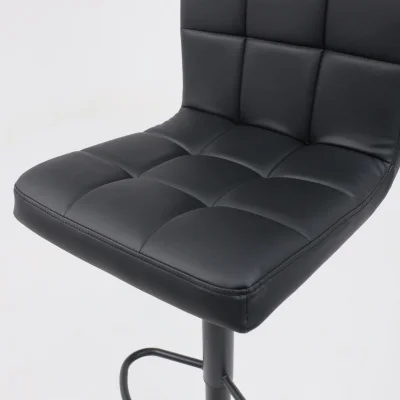 Стул барный LOGOS, экокожа, черный/черный_11