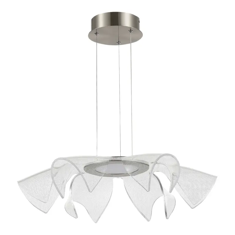 Светильник подвесной ST-Luce Никель/Прозрачный LED 1*20W 4000K FAIRY_preview_2