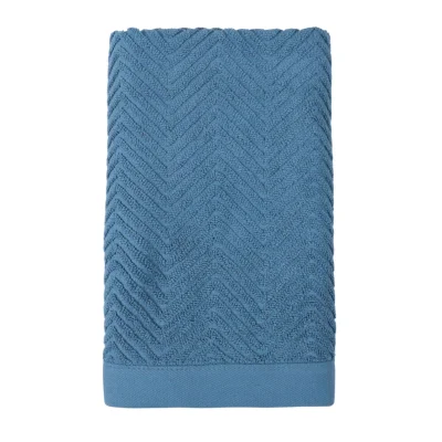 Полотенце махровое SPARKLIE, 50*90см, синий, 19-4318 фотография