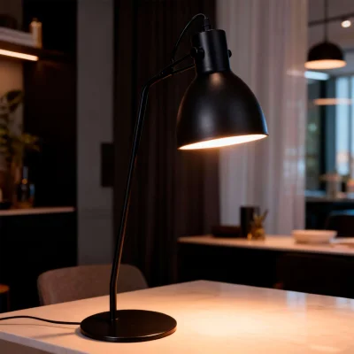 Светильник DUKE, настольный, E27, черный_2