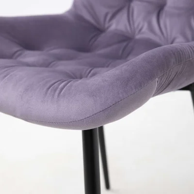 Стул AV 435, сливовый бархат/черный_8