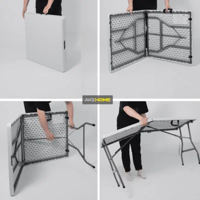 Стол складной 152*76*74, белый_6