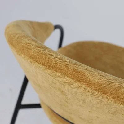 Кресло AV 350, горчичный шенилл Римини 08/черный_14