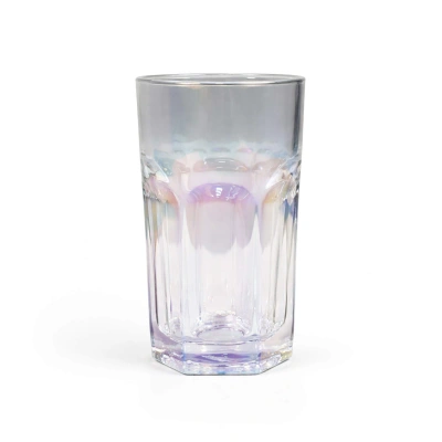 Бокал POKA, стекло, перламутр, 14,5*7,2см фотография