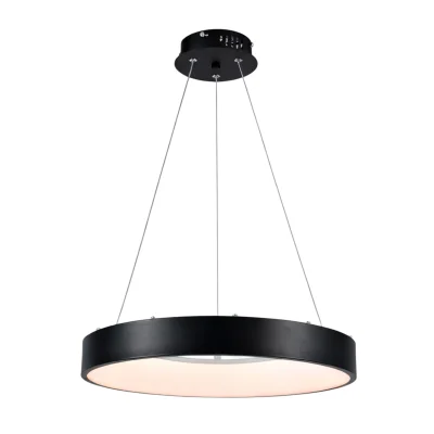 Светильник RING, потолочный, LED, чёрный фотография