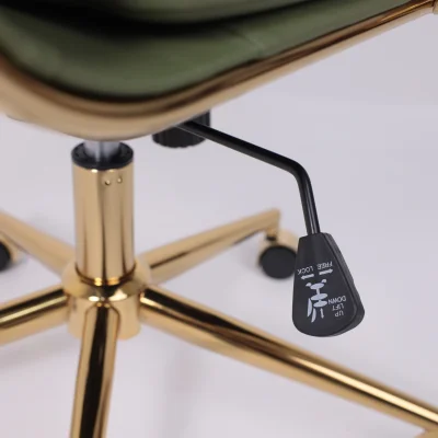 Кресло рабочее INDIGO, LB зеленый/золотой_16