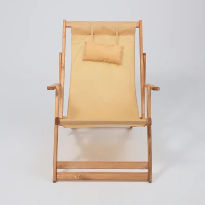 Кресло-шезлонг с подлокотниками DYATEL сиденье из ткани сосна (цвет дуб)_5