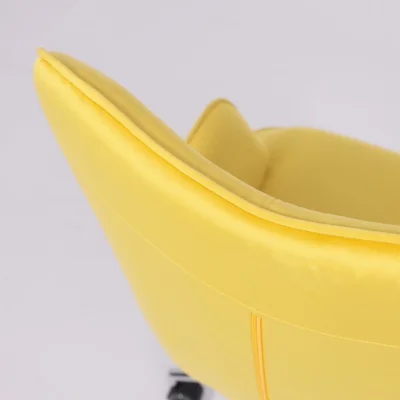 Кресло поворотное BELLA, велюр/желтый_11