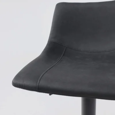 Стул барный BEN, ткань,  черный/черный_17