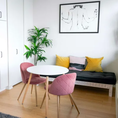 Стул HONNOR, пыльная роза велюр HLR-25/дуб_2